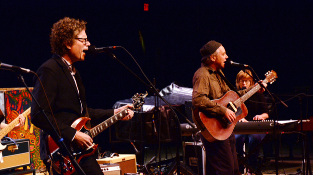 The reunited Jayhawks perform at Mountain Stage. (Mountain Stage)