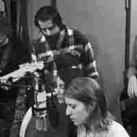 Marketa and Sean black and white Marketa and Sean black and white
