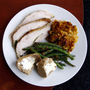 Chris Kimball uses "secret" ingredients to make his Thanksgiving dishes special, including herb roasted turkey, green beans, corn-flake stuffing and multigrain rolls. And for dessert, he made a spiced pumpkin cheesecake. Chris Kimball uses "secret" ingredients to make his Thanksgiving dishes special, including herb roasted turkey, green beans, corn-flake stuffing and multigrain rolls. And for dessert, he made a spiced pumpkin cheesecake.