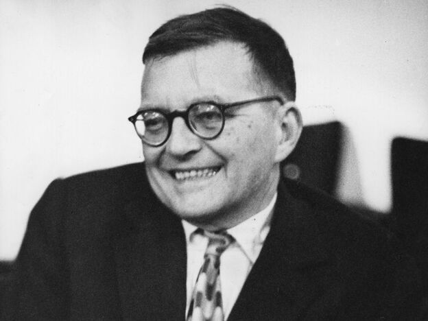 Dmitri Shostakovich, 1960.