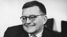 Dmitri Shostakovich, 1960. Dmitri Shostakovich, 1960.