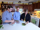 Brian Griffith (left), shown here in 2009 at age 26, moved home with his parents, Jay and Jennifer Griffith, after losing his job. The tight job market, especially for college grads, has prompted many young adults to move back in with their parents. Brian Griffith (left), shown here in 2009 at age 26, moved home with his parents, Jay and Jennifer Griffith, after losing his job. The tight job market, especially for college grads, has prompted many young adults to move back in with their parents.