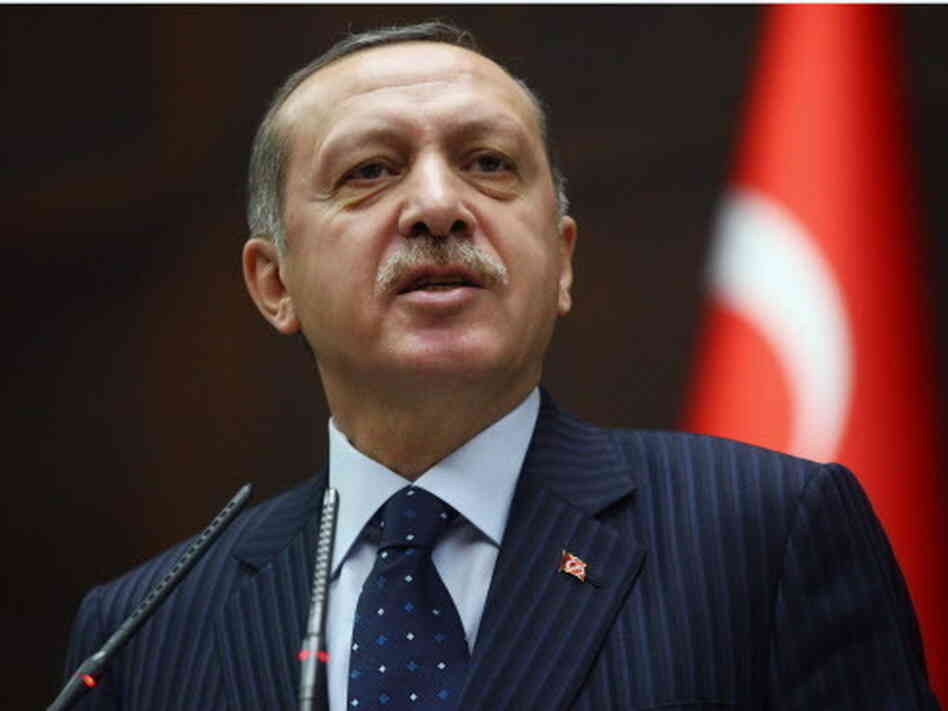 Turkeyish Prime Minister Recep Tayyip Erdogan during his address today in Ankara. Turkeyish Prime Minister Recep Tayyip Erdogan during his address today in Ankara.