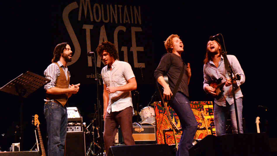 Ha Ha Tonka performs on Mountain Stage.