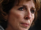 University of California, Davis, Chancellor Linda Katehi as she met with Occupy protesters Monday on campus. University of California, Davis, Chancellor Linda Katehi as she met with Occupy protesters Monday on campus.