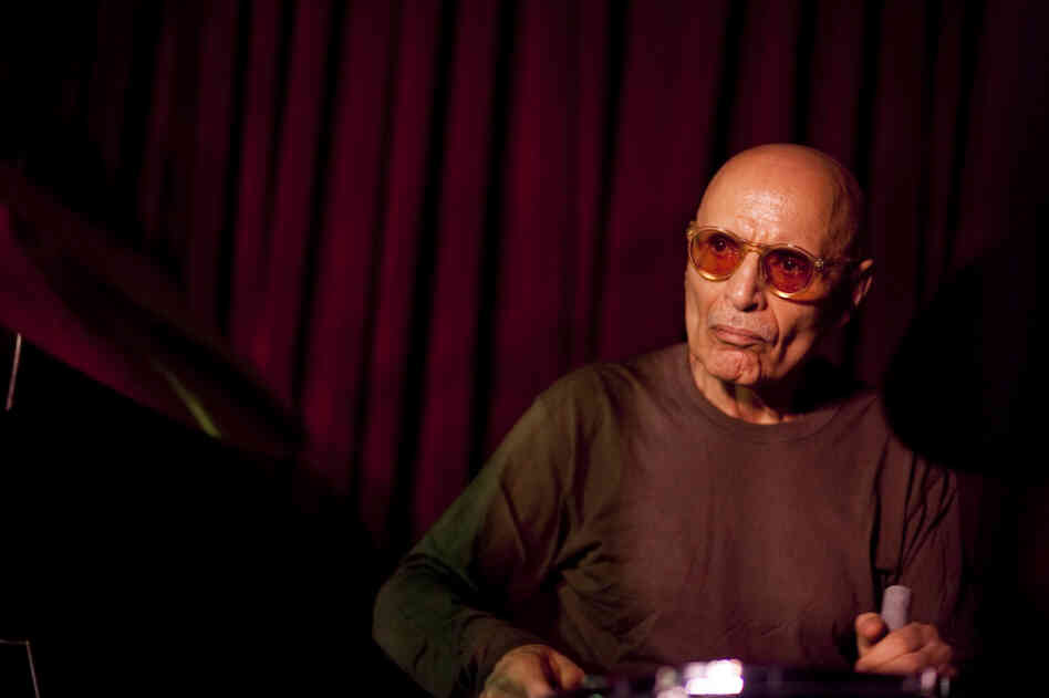 Paul Motian, performing live at the Village Vanguard.