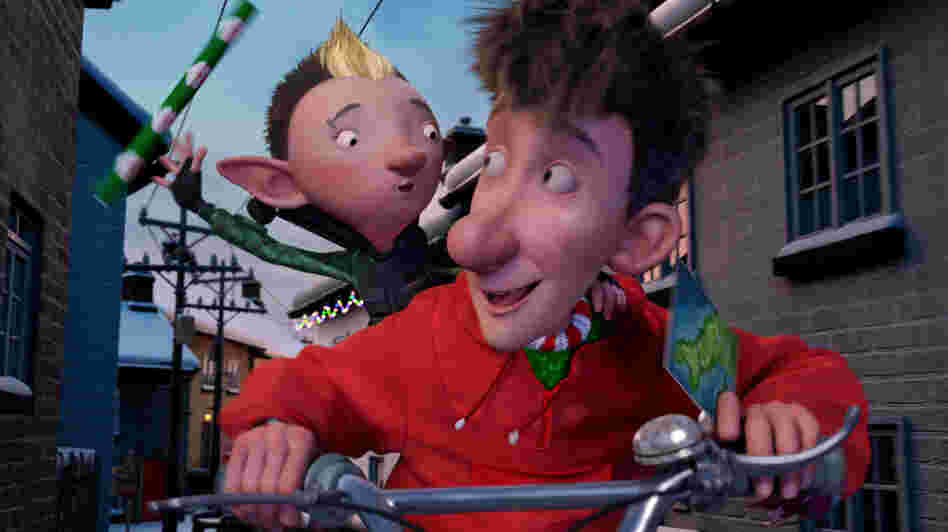 Wrap Star: Bryony the gift-wrap elf (voiced by Ashley Jensen) joins Arthur in a beat-the-clock effort to get a bike to the one girl Santa missed.