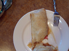 Linda Mueller's family's apple pastry muldoshin. Linda Mueller's family's apple pastry muldoshin.