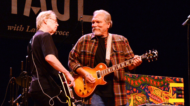 Hot Tuna performs new electric material on the show.