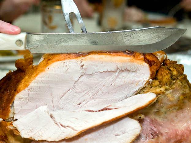 Watch yourself around the sharp implements this Thanksgiving.