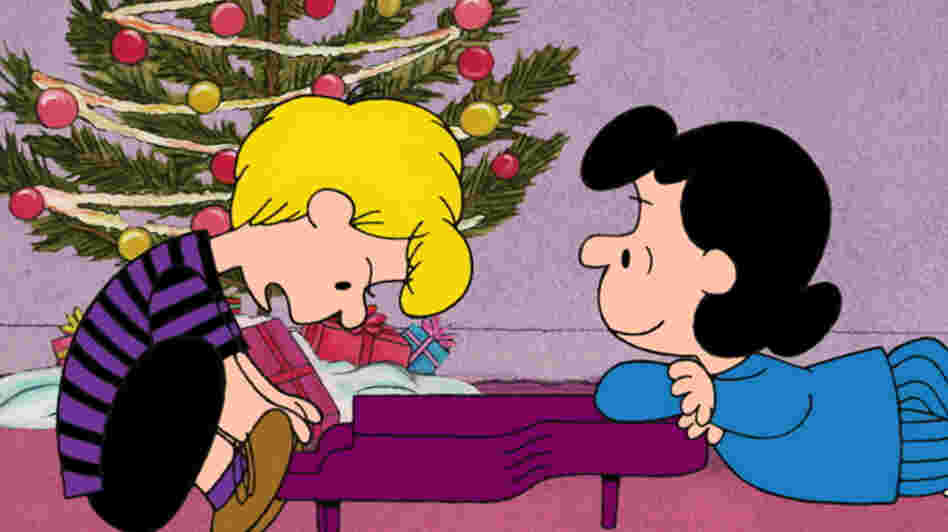 A still from "I Want a Dog for Christmas, Charlie Brown!" which aired on ABC in 2001. Vince Guaraldi's rearrangements and originals for the A Charlie Brown Christmas soundtrack became holiday perennials.