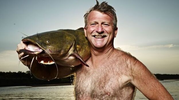 Skipper Bivens of Animal Planet's Hillbilly Handfishin'.