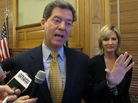 Kansas Gov. Sam Brownback (R). Kansas Gov. Sam Brownback (R).