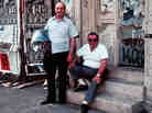 A New York City street scene by photographer Robert Herman.
