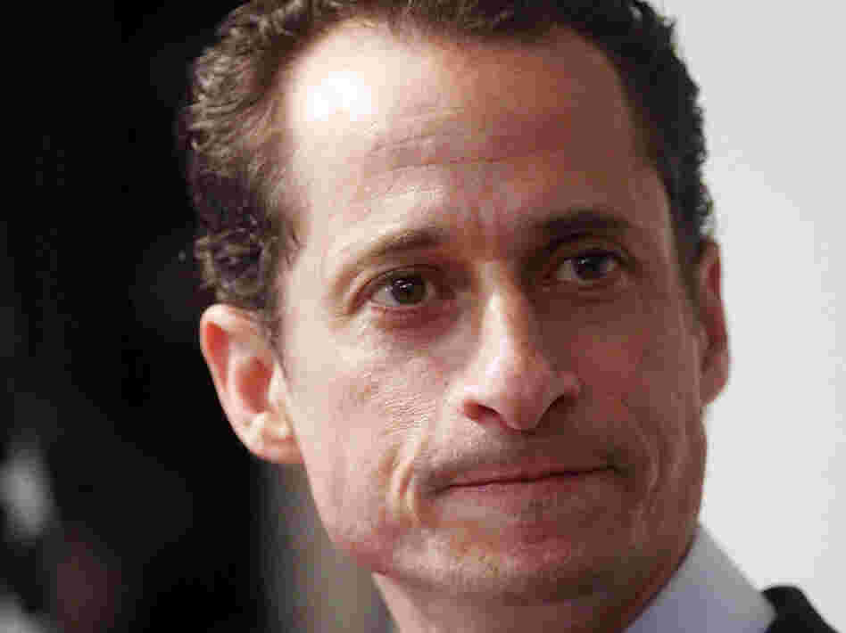 New York Democratic Rep. Anthony Weiner announced his resignation in June, 10 days after he admitted sending lewd photos of himself on Twitter.