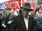 Herman Cain leaves the Big Sky Diner on Nov. 10, 2011 in Ypsilanti, Mich. Herman Cain leaves the Big Sky Diner on Nov. 10, 2011 in Ypsilanti, Mich.