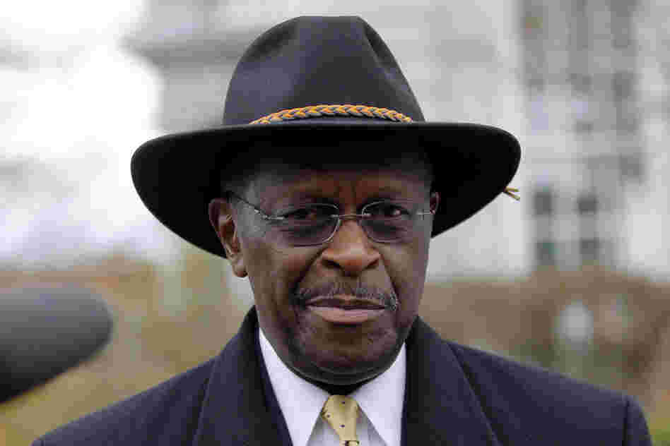 GOP presidential candidate Herman Cain is reassessing his campaign after denying allegations that he engaged in a long-term affair. 