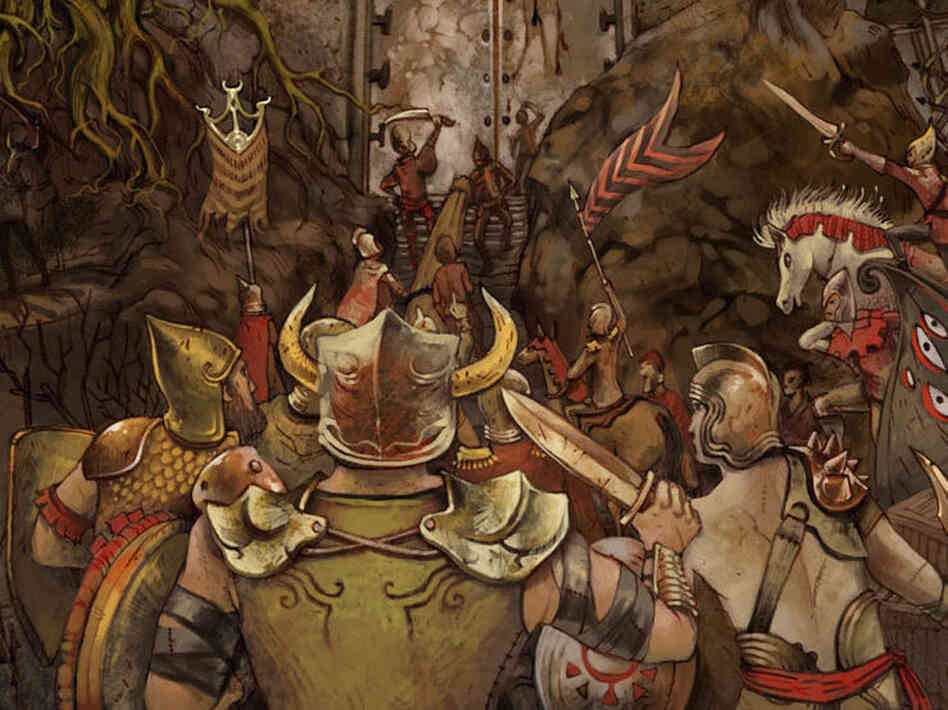 Artwork from Cormorant's Dwellings.