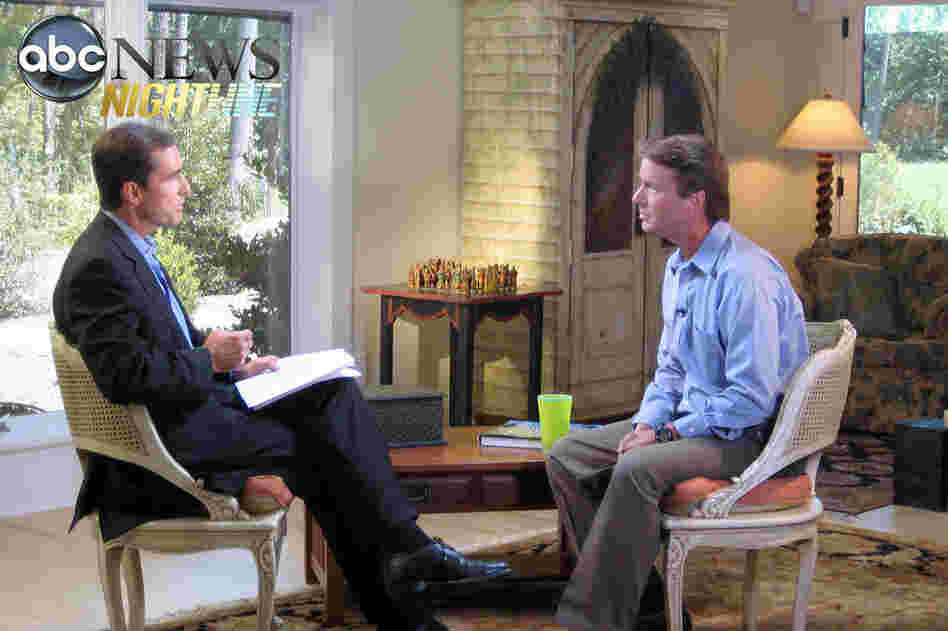 In an interview with Bob Woodruff on Aug. 8, 2008, former Sen. John Edwards admits he lied about an affair with Rielle Hunter. 