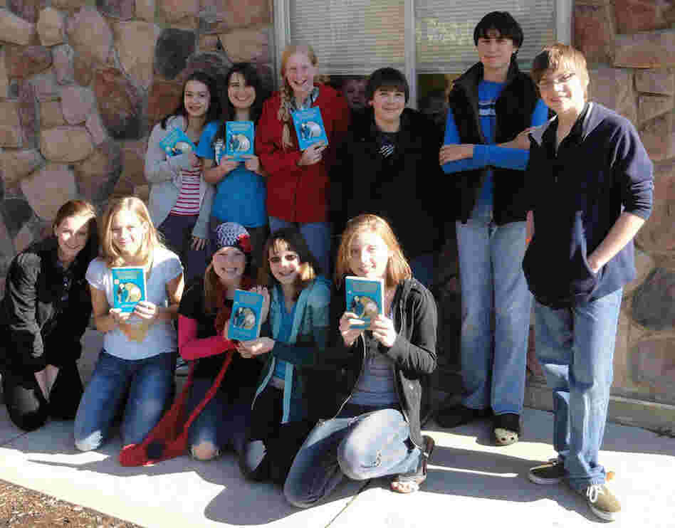 April Caswell of Purcellville, Va., reports that her students are "delightedly zipping through The Phantom Tollbooth."