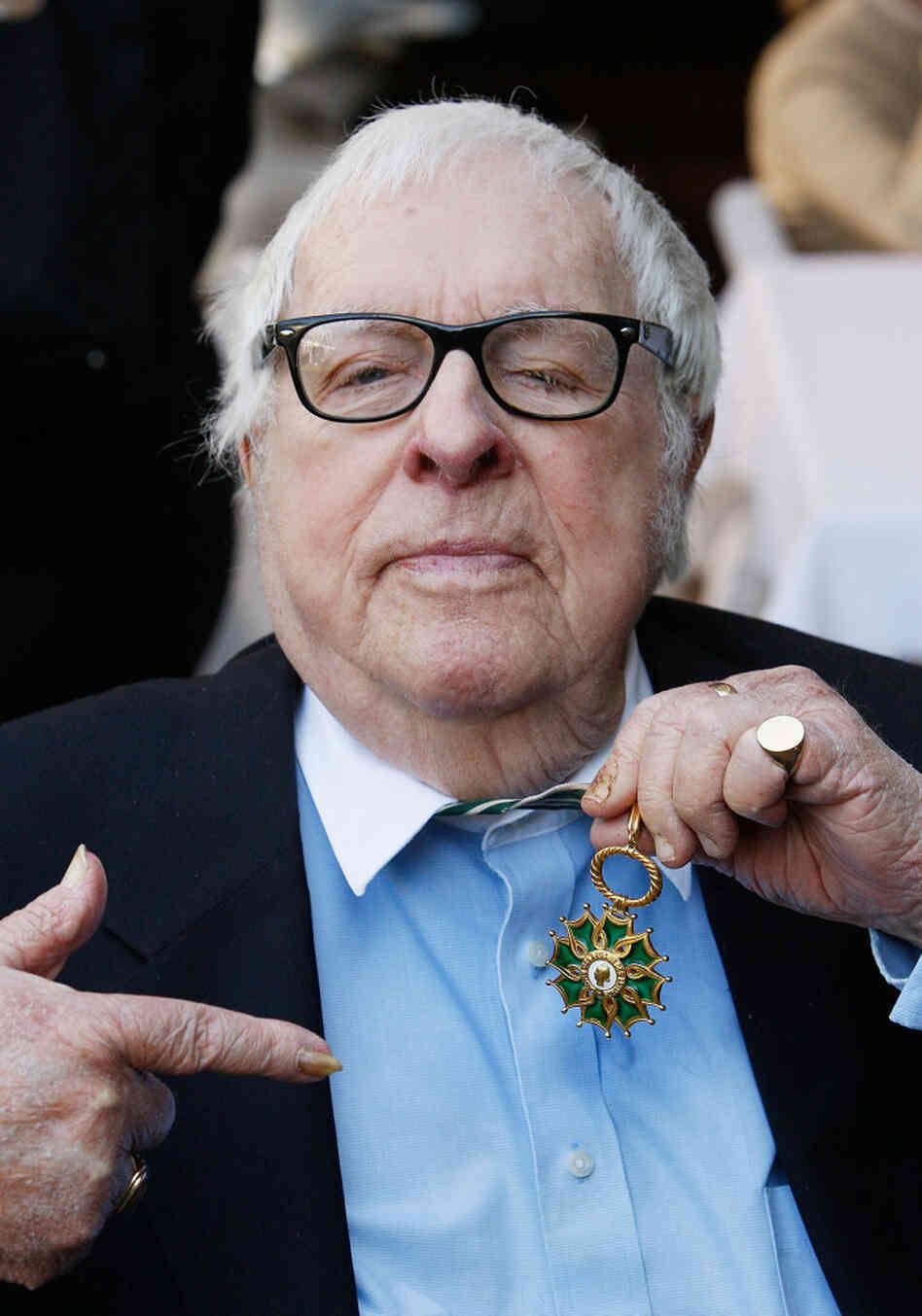 Ray Bradbury, seen here in 2009, has allowed the publication of Fahrenheit 451 as a digital book for the first time.