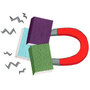 Illustration: Magnetic books