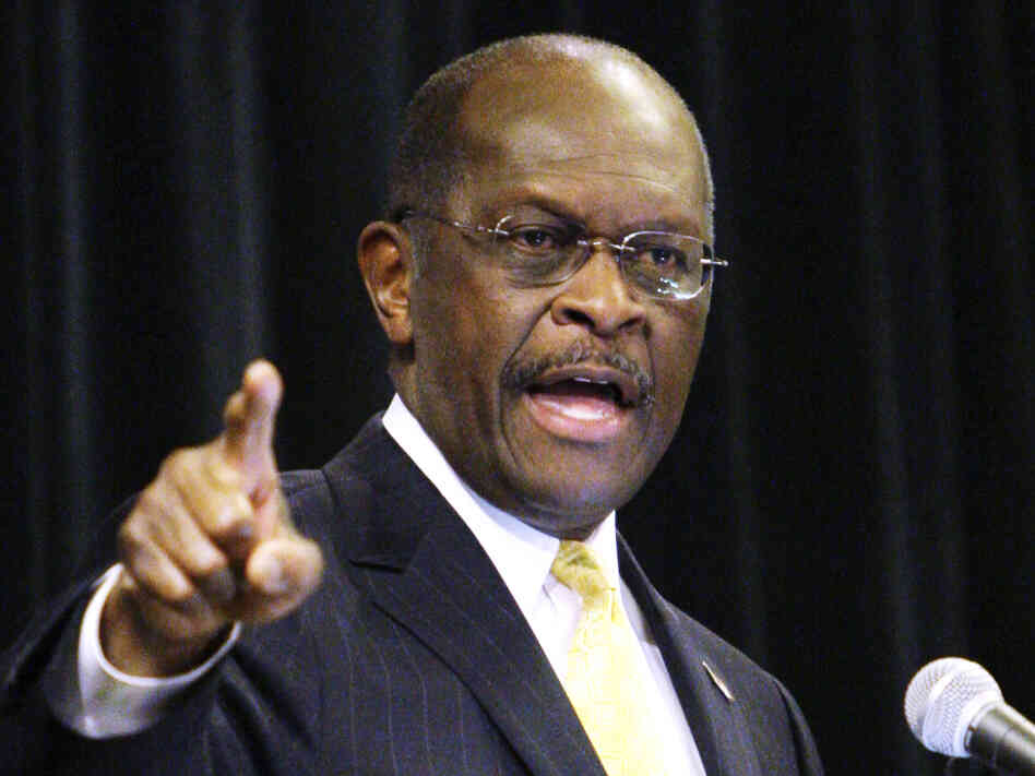 Republican presidential candidate, Herman Cain campaigned Wednesday in Dayton, Ohio. He told a Fox News interviewer he would decide in the next week whether to stay in the GOP race.