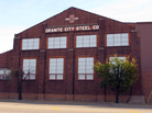 The old Granite City Steel Mill is now owned and operated by US Steel. The old Granite City Steel Mill is now owned and operated by US Steel.