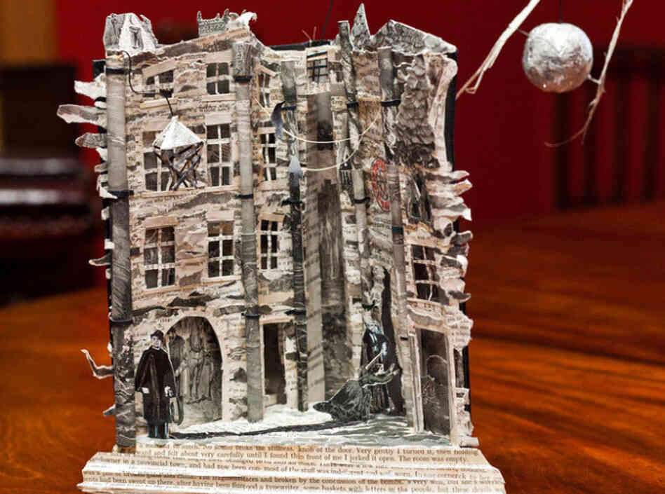 Street scene of paper