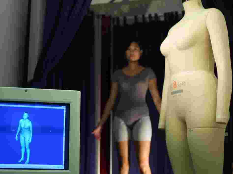 Alvanon, a clothing size and fit consulting firm in Manhattan, uses a device called AlvaScan to create model forms — which are then used to create clothing sizes. Alvanon, a clothing size and fit consulting firm in Manhattan, uses a device called AlvaScan to create model forms — which are then used to create clothing sizes.