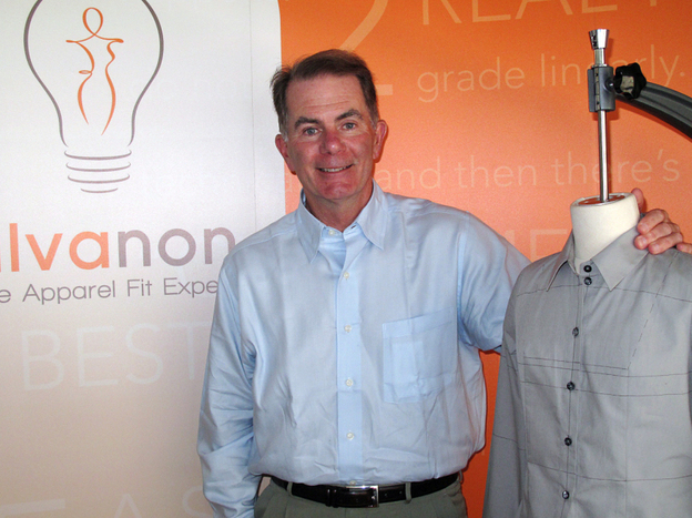 Ed Gribbin, head of Alvanon, says spandex is a "democratic" fiber because it morphs to the body as opposed to limiting it. 