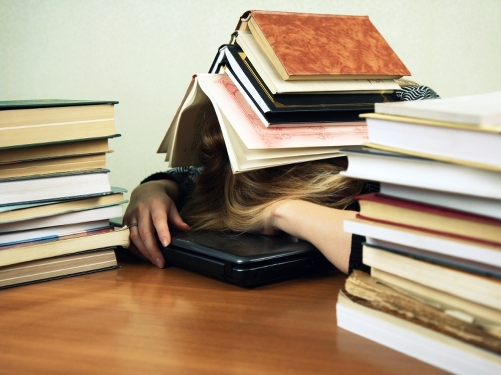 Buried in books