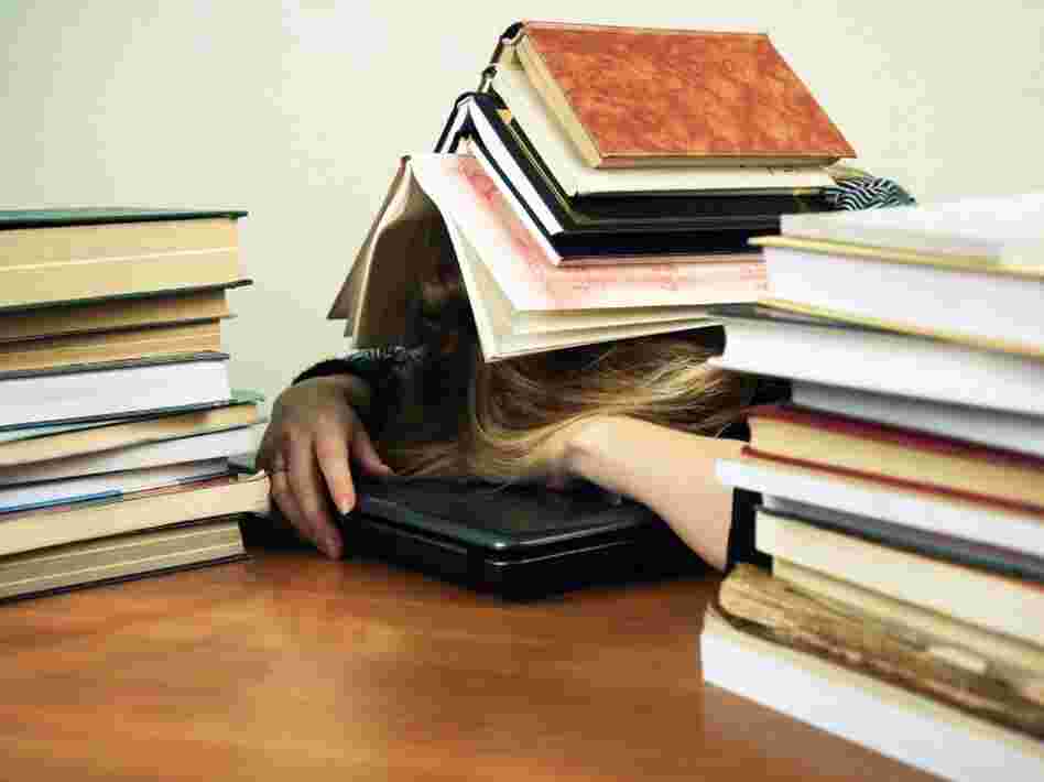 Buried in books