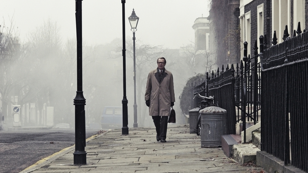 Gary Oldman takes on the character of spymaster George Smiley, linchpin in John le Carre's 1974 novel Tinker, Tailor, Soldier, Spy. The Cold War classic, made into a hit TV series starring Alec Guinness in the '70s, gets a big-screen adaptation that's in theaters Dec. 9 