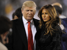 Donald Trump and his wife Melania Knauss Trump on the sidelines before a New York Jets-New England Patriots game in November. Donald Trump and his wife Melania Knauss Trump on the sidelines before a New York Jets-New England Patriots game in November.