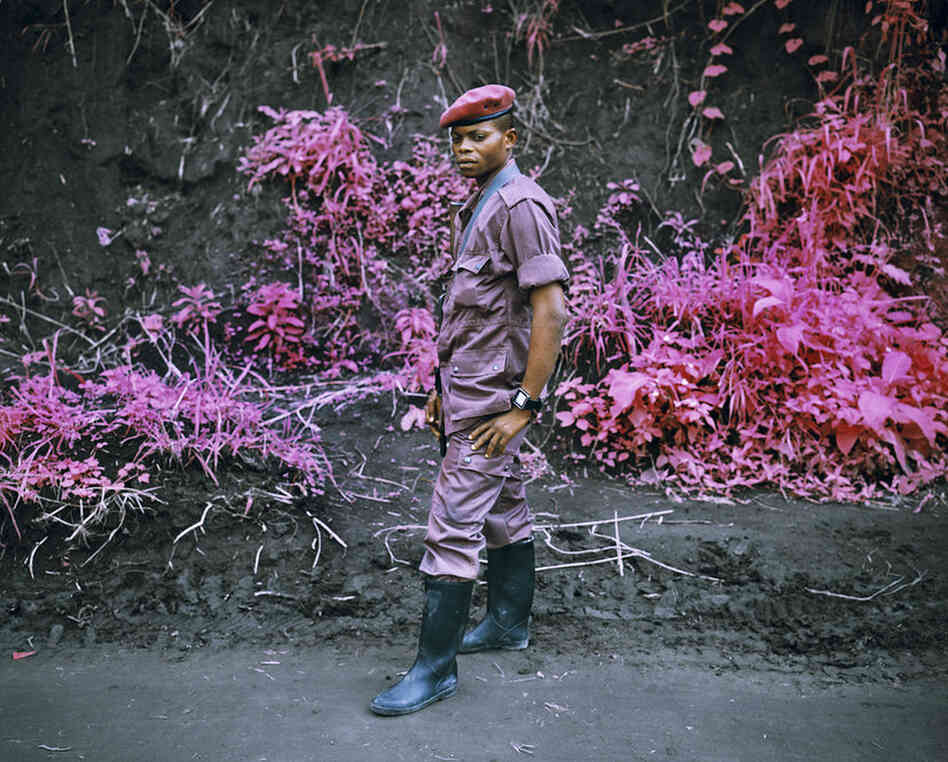General Fevrier, 2010A rebel on day of his integration into Congo's army, in North Kivu