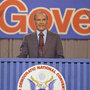 Former Sen. George McGovern (D-S.C.) accepts the Democratic nomination for president at the 1972 Democratic National Convention in Miami Beach, Fla. Former Sen. George McGovern (D-S.C.) accepts the Democratic nomination for president at the 1972 Democratic National Convention in Miami Beach, Fla.