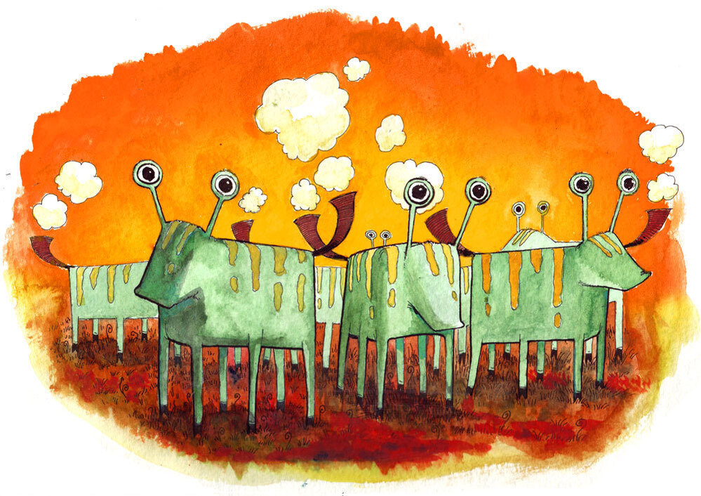 Martian cows
