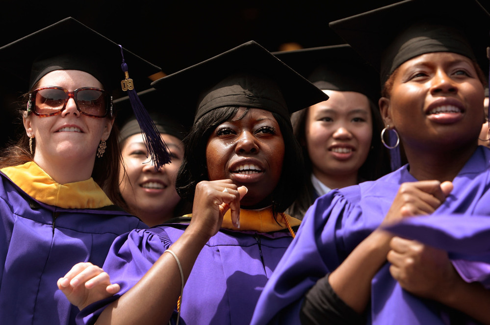 Lots of new nurses, like these graduating from New York University in 2009, are helping to fill openings.