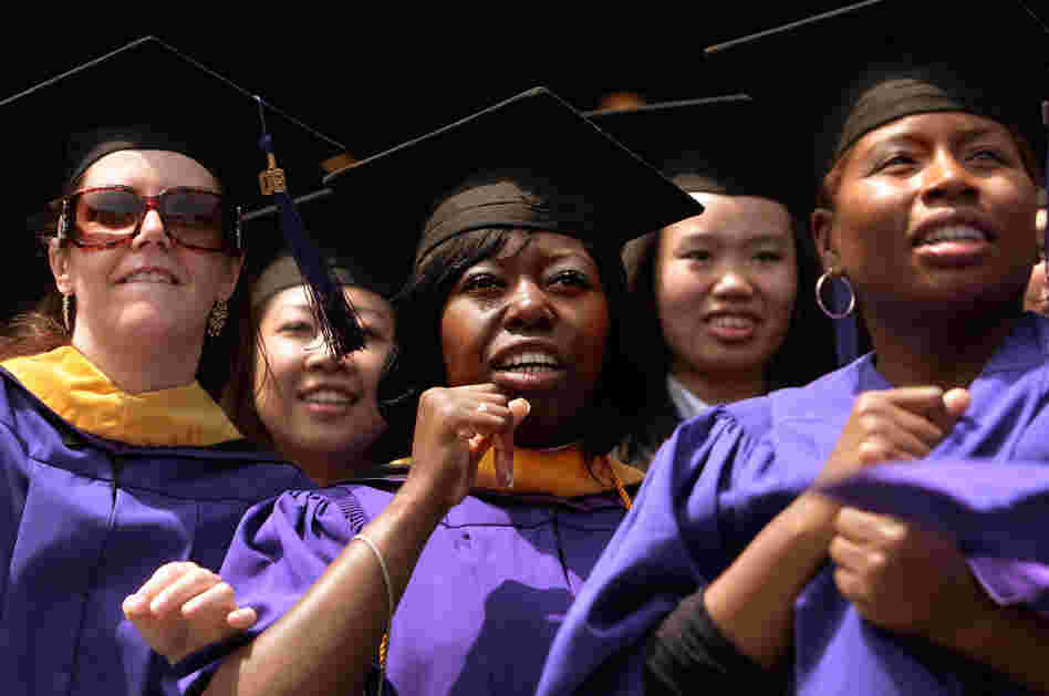 Lots of new nurses, like these graduating from New York University in 2009, are helping to fill openings.