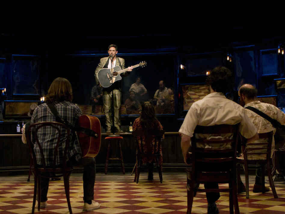 Kazee's singer-songwriter character is the one played in the film by Glen Hansard, who co-wrote the Academy Award-winning "Falling Slowly" with Marketa Irglova. 