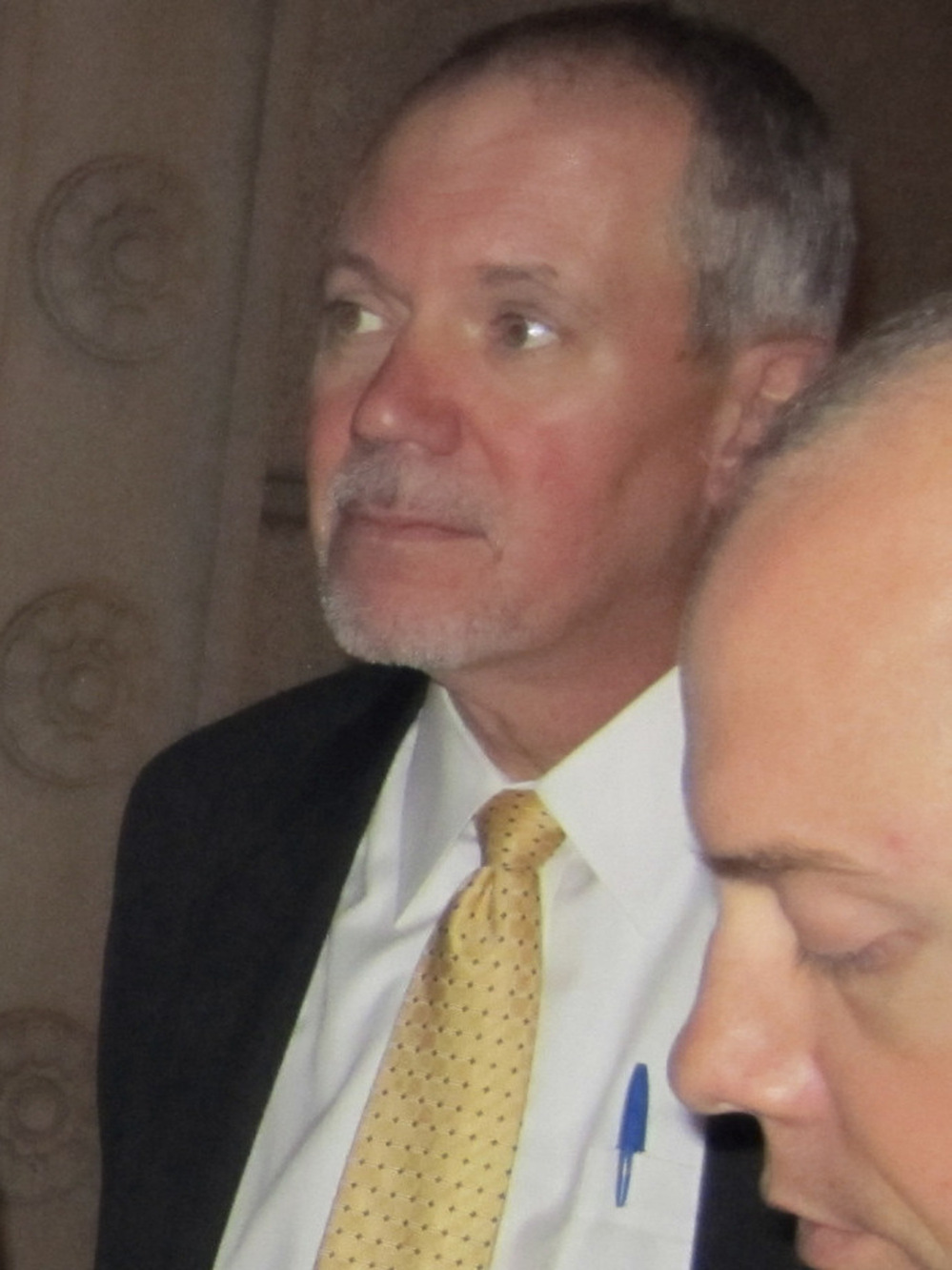 Paul Schurick in November 2011 as his trial started. 