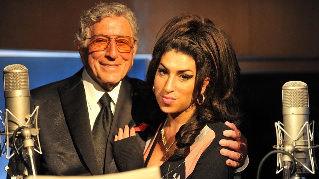 Tony Bennett and Amy Winehouse.