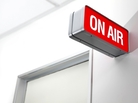 On Air radio sign On Air radio sign