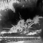 Dec. 7, 1941: The USS Shaw explodes during the Japanese attack on Pearl Harbor. Dec. 7, 1941: The USS Shaw explodes during the Japanese attack on Pearl Harbor.