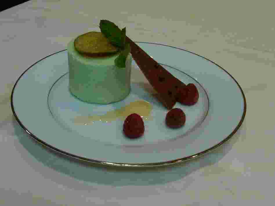 Frozen Lime Souffle is Justice Ginsburg's favorite dessert. 