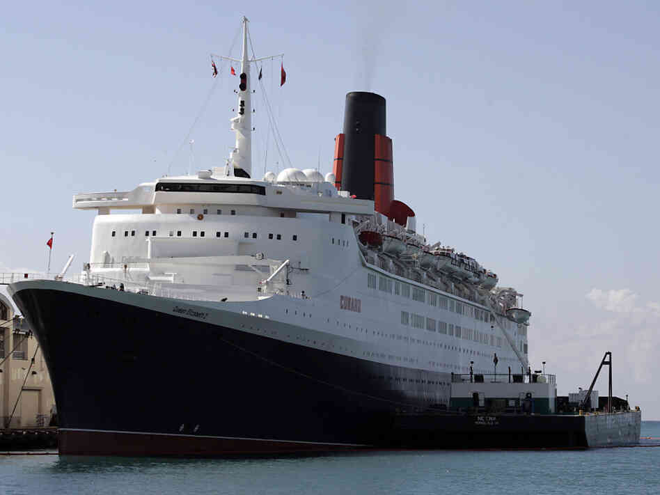 In early 2007, health officials boarded the Queen Elizabeth 2 (seen here in Honolulu) to investigate a stomach flu outbreak that sickened more than 300 people.