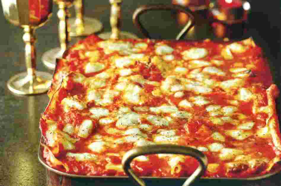 'Pumpkin and Goat's Cheese Lasagna' 'Pumpkin and Goat's Cheese Lasagna'