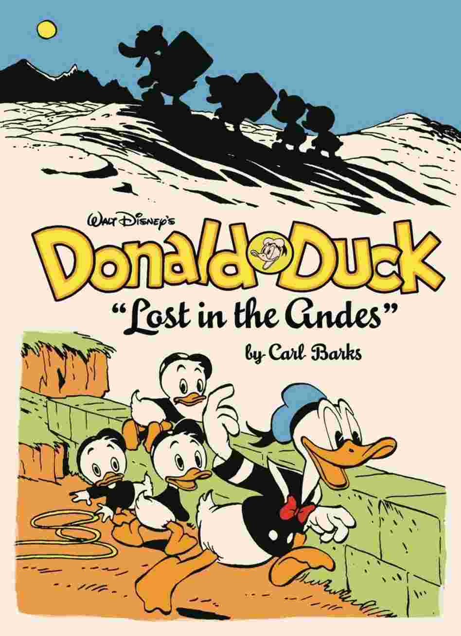 The cover of Lost In The Andes.