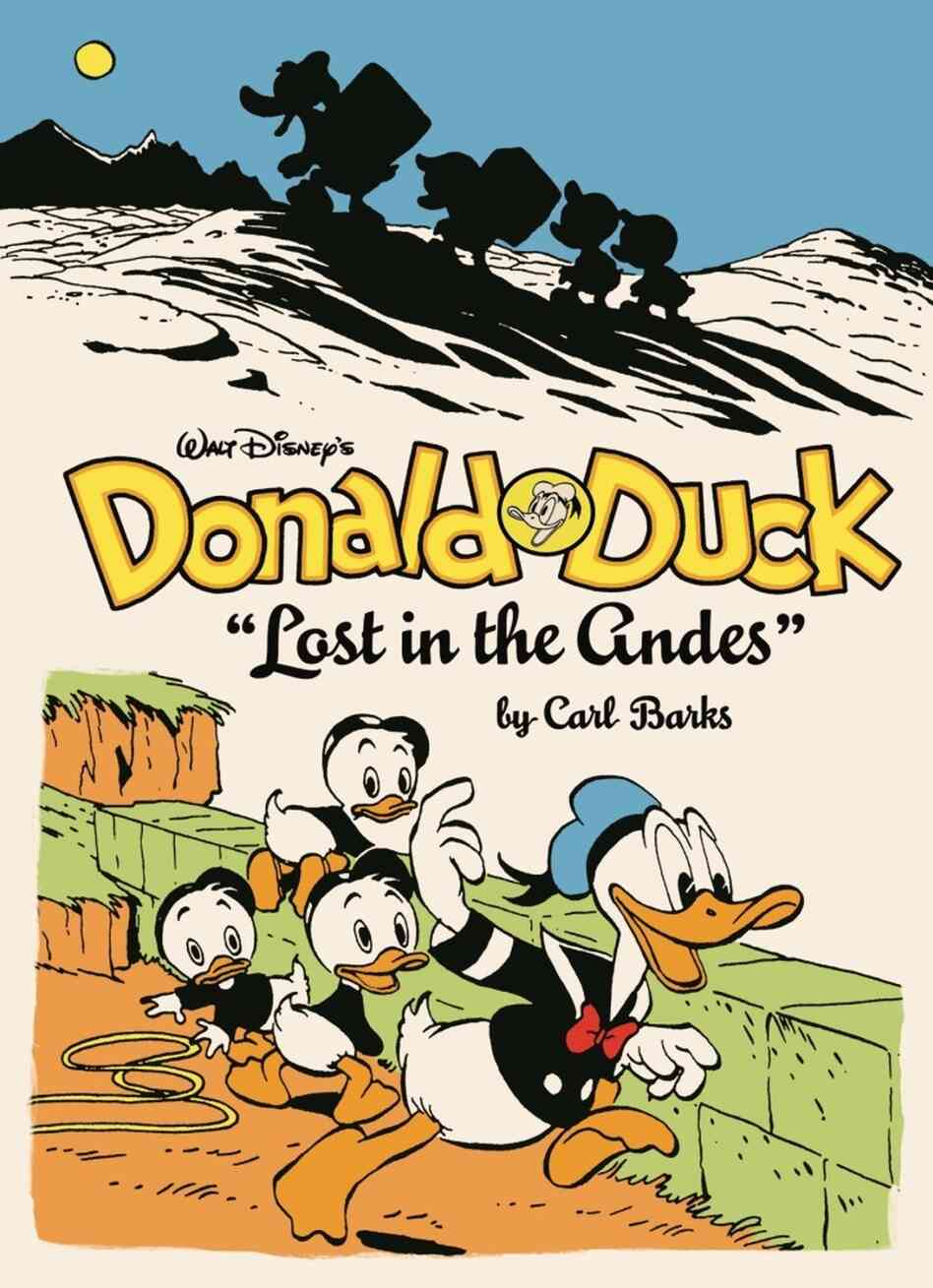 The cover of Lost In The Andes.